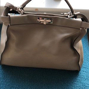 Fendi Peek a boo limited edition in dove